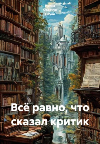 Ирина Одарчук Паули. Всё равно, что сказал критик