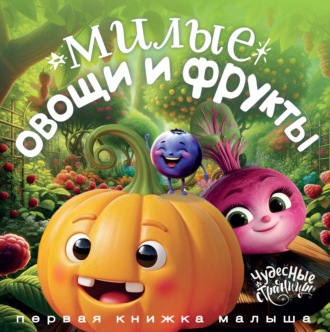 . Милые овощи и фрукты. Первая книжка малыша