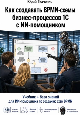 Юрий Ткаченко. Как создавать BPMN-схемы бизнес-процессов 1С с ИИ-помощником