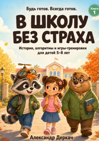 Александр Деркач. В школу без страха. Истории, алгоритмы и игры-тренировки для детей 5-8 лет