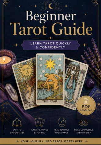 Нати Джонс. Beginner Tarot Guide - Learn Tarot Quickly & Confidently