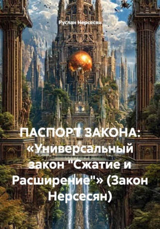 Руслан Нерсесян. ПАСПОРТ ЗАКОНА: «Универсальный закон 