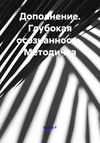 Quartz Y. Дополнение. Глубокая осознанность. Методичка