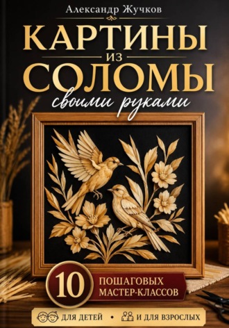 Александр Жучков. Картины из соломы своими руками. 10 пошаговых мастер-классов для детей и взрослых