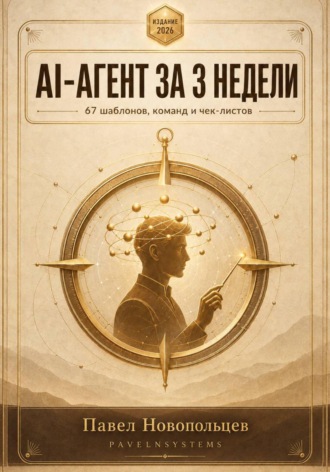 . AI-агенты за 3 недели 67 шаблонов, команд и чек-листов для надёжного исполнителя.