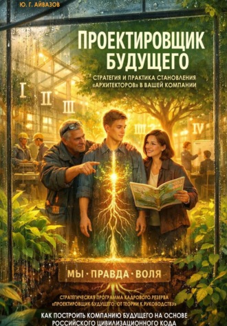 Юрий Айвазов. ПРОЕКТИРОВЩИК БУДУЩЕГО: Стратегия и практика становления «Архитекторов» в вашей компании. Стратегическая программа кадрового резерва «Проектировщик будущего: от теории к руководству»
