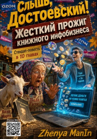 Zhenya ManIn. Слышь, Достоевский! Жесткий прожиг книжного инфобизнеса