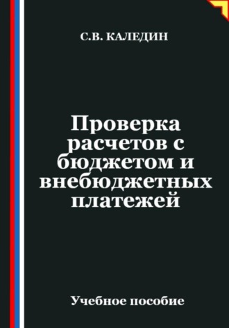 Сергей Каледин. Проверка расчетов с бюджетом и внебюджетных платежей