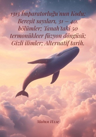 . 1313 İmparatorluğu'nun Kodu: Bereşit sayıları, 31 – 40. bölümler; Tanah'taki 50 termonükleer füzyon döngüsü; Gizli ilimler; Alternatif tarih.