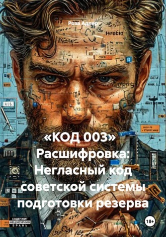 Роза Адлер. «КОД 003»   Расшифровка: Негласный код советской системы подготовки резерва