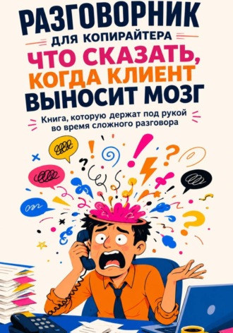. Разговорник для копирайтера. Что сказать, когда клиент выносит мозг. Книга, которую держат под рукой во время сложного разговора