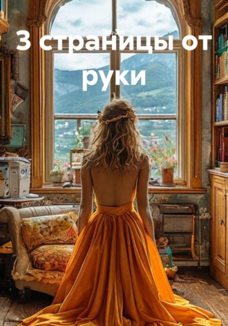 . 3 страницы от руки