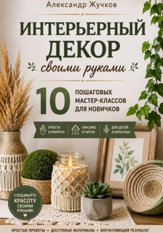 . Интерьерный декор своими руками. 10 пошаговых мастер-классов для новичков