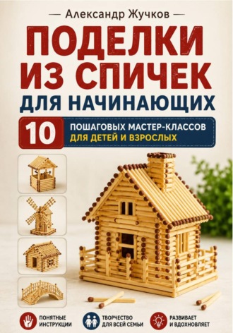Александр Жучков. Поделки из спичек для начинающих. 10 пошаговых мастер-классов для детей и взрослых