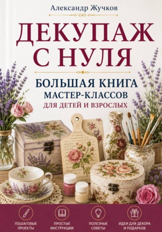 Александр Жучков. Декупаж с нуля. Большая книга мастер-классов для детей и взрослых