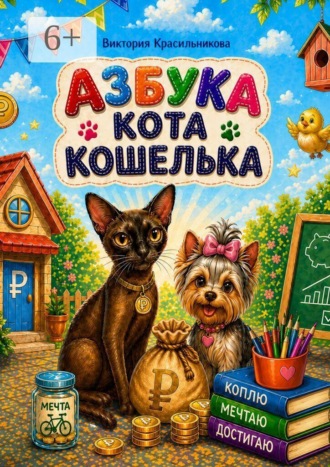 Виктория Михайловна Красильникова. Азбука кота Кошелька. Научит копить от рубля до мешка
