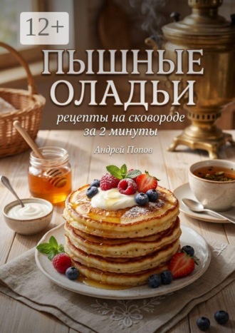 Андрей Попов. Пышные оладьи: рецепты на сковороде за 2 минуты