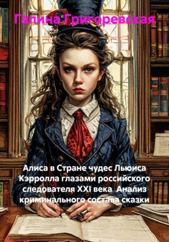 Галина Григоревская. Алиса в Стране чудес Льюиса Кэрролла глазами российского следователя ХХI века  Анализ криминального состава сказки