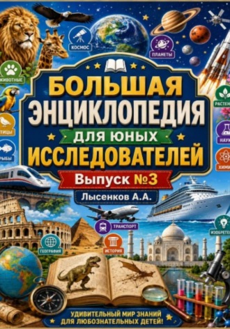Алексей Лысенков. Большая энциклопедия для юных исследователей. Выпуск третий