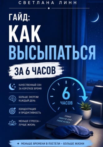 Светлана Линн. Гайд: как высыпаться за 6 часов