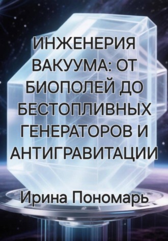 Ирина Пономарь. ИНЖЕНЕРИЯ ВАКУУМА: ОТ БИОПОЛЕЙ ДО БЕСТОПЛИВНЫХ ГЕНЕРАТОРОВ И АНТИГРАВИТАЦИИ