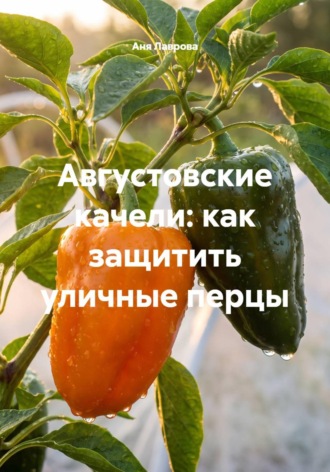 Аня Лаврова. Августовские качели как защитить уличные перцы