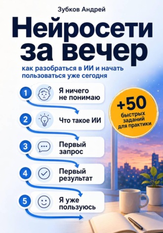 Зубков Андрей. Нейросети за вечер: как разобраться в ИИ и начать пользоваться уже сегодня