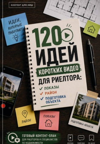 Мария Власова. 120 идей коротких видео для риелтора: показы, район, подготовка объекта
