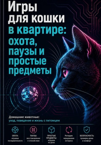 Анна Бережина. Игры для кошки в квартире: охота, паузы и простые предметы
