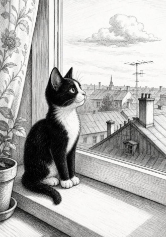 Ольга Ковру. Котик Ляпа исследует мир