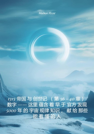 Мадим Илле. 1313 帝国 与 创世记 （ 第 36 - 40 章 ） 数字 —— 这里 蕴含 着 早 于 官方 发现 5000 年 的 宇宙 规律 知识 ， 献 给 那些 能 看 懂 的 人