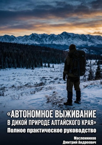 Дмитрий Масленников. Автономное выживание в дикой природе Алтайского края