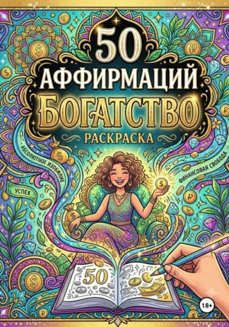 Конко ?. Раскраска 50 аффирмаций Богатство