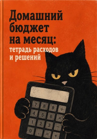 Мария Вересова. Домашний бюджет на месяц: тетрадь расходов и решений
