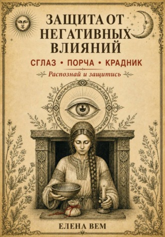 Елена Вем. ЗАЩИТА ОТ НЕГАТИВНЫХ ВЛИЯНИЙ. Сглаз, порча, крадник: как распознать, очиститься и защититься