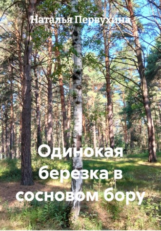 Наталья Первухина. Одинокая березка в сосновом бору
