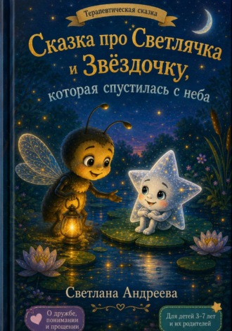 Светлана Андреева. Сказка про Светлячка и Звездочку, которая спустилась с неба.