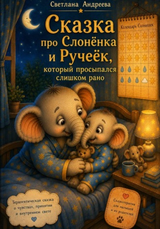Светлана Андреева. Сказка про Слонёнка и Ручеёк, который просыпался слишком рано