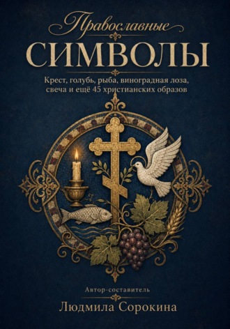 . Православные символы. Крест, голубь, рыба, виноградная лоза, свеча и ещё 45 христианских образов