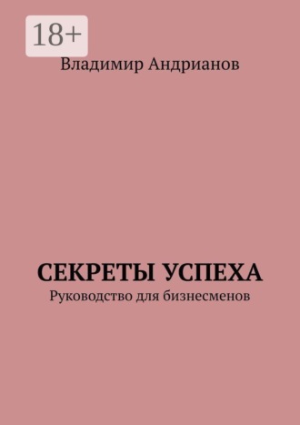 Владимир Андрианов. Секреты успеха. Руководство для бизнесменов