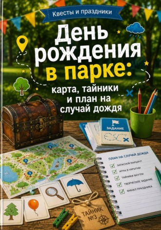 Роман Рассказов. День рождения в парке: карта, тайники и план на случай дождя