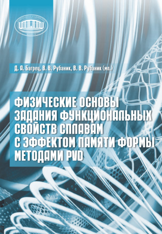В. В. Рубаник. Физические основы задания функциональных свойств сплавам с эффектом памяти формы методами PVD