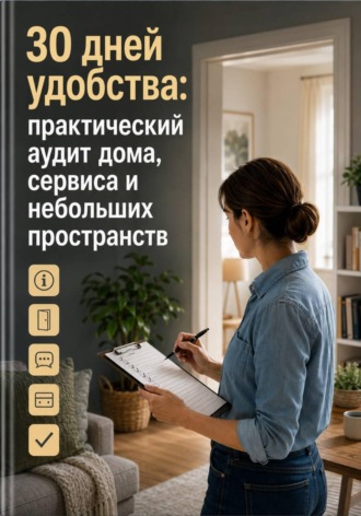 Алина Корнеева. 30 дней удобства: практический аудит дома, сервиса и небольших пространств