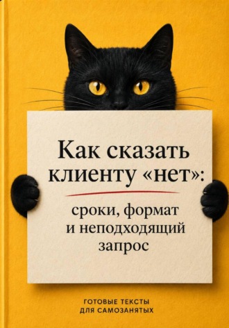 Мария Власова. Как сказать клиенту «нет»: сроки, формат и неподходящий запрос