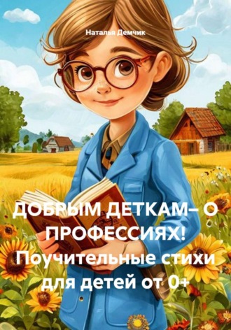 Наталья Демчик. ДОБРЫМ ДЕТКАМ– О ПРОФЕССИЯХ! Поучительные стихи для детей от 0+