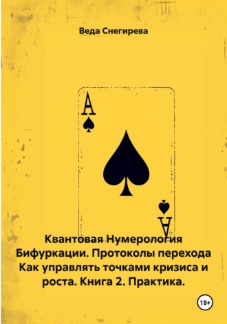 Веда Снегирева. Квантовая Нумерология Бифуркации. Протоколы перехода. Как управлять точками кризиса и роста. Книга 2. Практика.