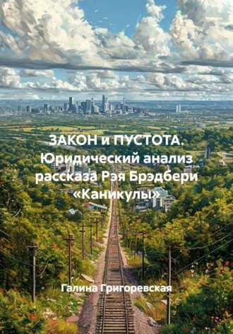 Галина Григоревская. ЗАКОН и ПУСТОТА. Юридический анализ рассказа Рэя Брэдбери «Каникулы»