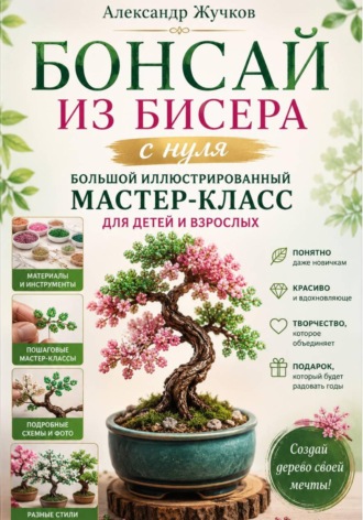 Александр Жучков. Бонсай из бисера с нуля. Большой иллюстрированный мастер-класс для детей и взрослых