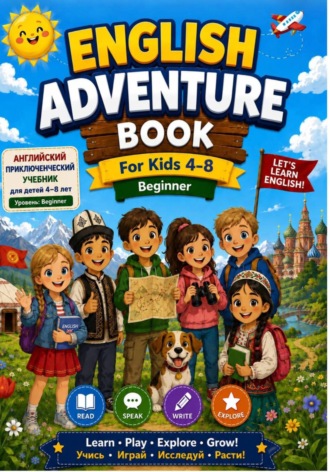 . English Adventure Book for Kids 4–8 (Beginner)