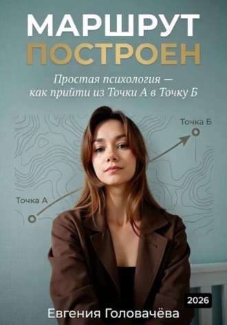 Евгения Головачева. Маршрут построен. Простая психология — как прийти из точки А в точку Б